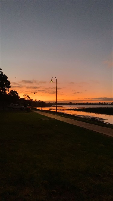 2. Sun Set at Lake Colac, Max Leerson 13-15 Category