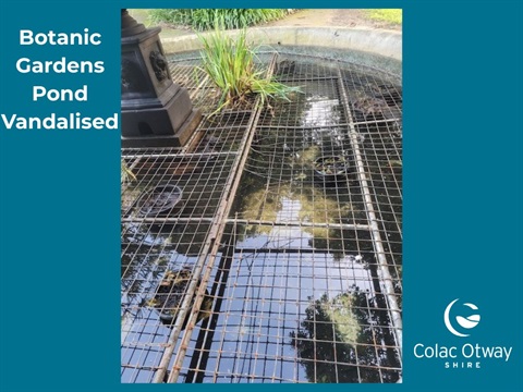 Botanic Gardens Pond Vandalised.jpg