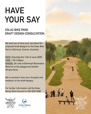 D25 109408 Bike Park Consultation - Have Your Say - Onsite flyer - June 2025 - The Trail Collective(2).jpg