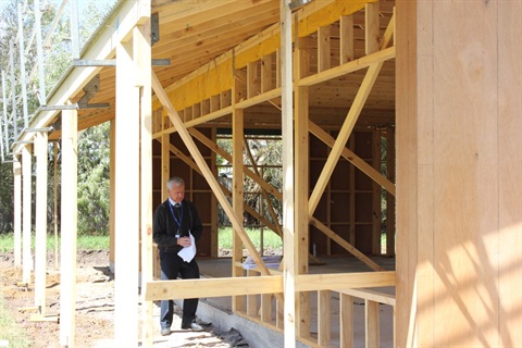 Barwon Downs Community Centre - construction