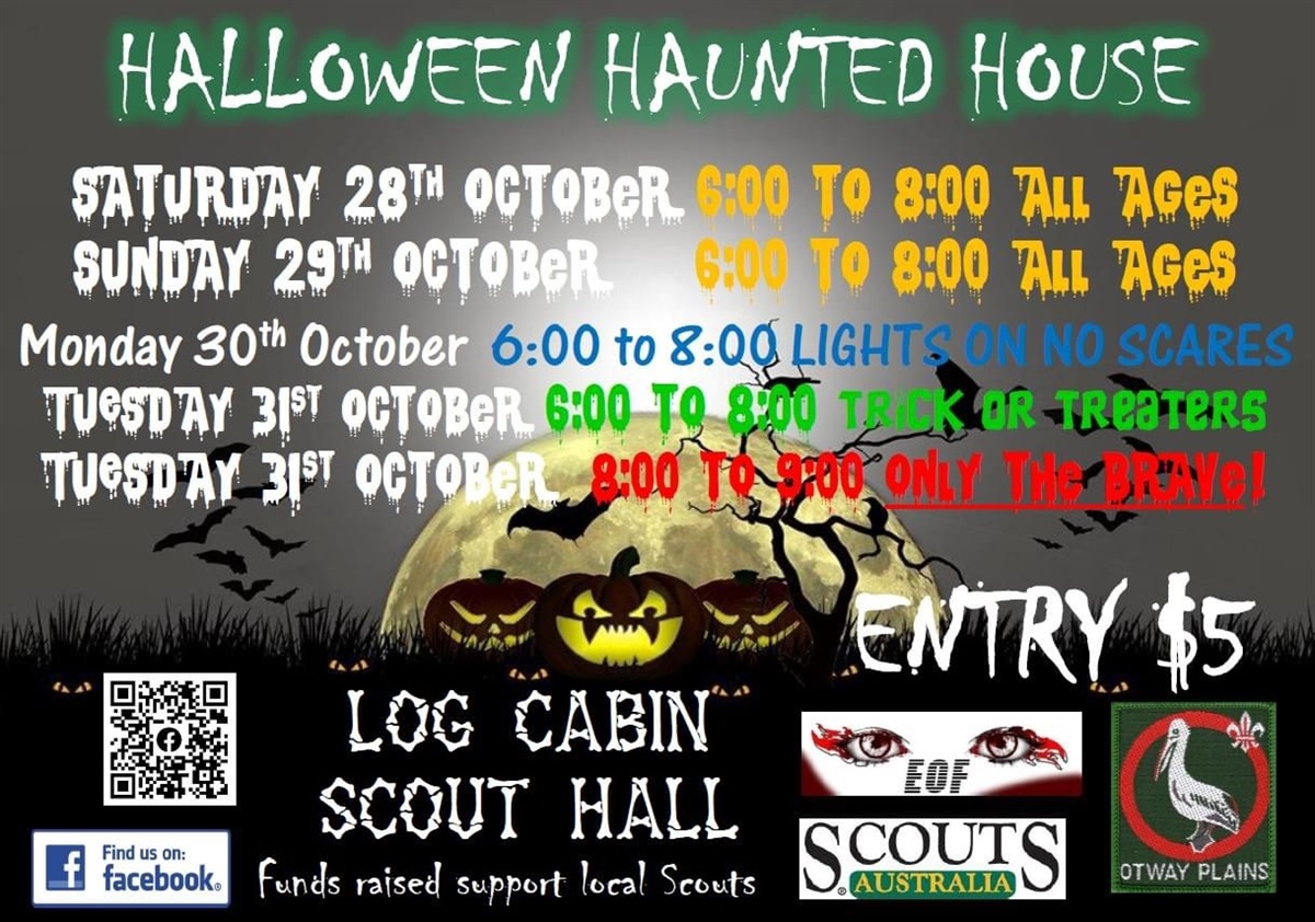 Colac Scout Hall Haunted House Colac Otway Shire