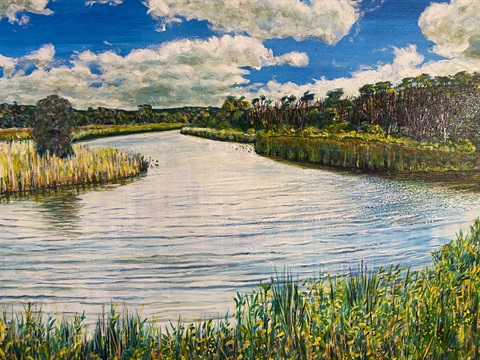 Barham Backwaters by Ken Forrester